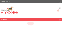 Tablet Screenshot of essentialflyfisher.com.au